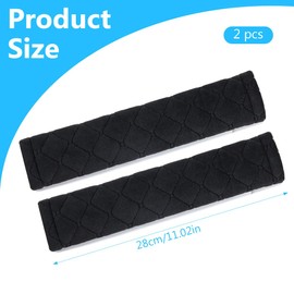 LuLiyLdJ Gurtpolster Auto, Autogurt Polster, Auto Gurtpolster im Zweierpack,Polsterung für Sitzgurt im Auto,Damit Sie und Ihre Familie eine entspannte Reise haben - auch für Kinder geeignet, 2 Stück