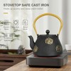 Ufine Cast Iron Teapot with Infuser for Loose Leaf Tea