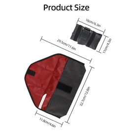 YHZNAGEM Bicycle Saddle Bag Tool Bag Bicycle Bag Seat Bag Waterproof Bicycle Saddle Roll Bag for Mountain Bike Bicycles Road Bikes