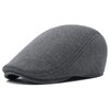 BOTVELA Men 2 Pack Cotton Flat Hat Ivy Cabbie Newsboy