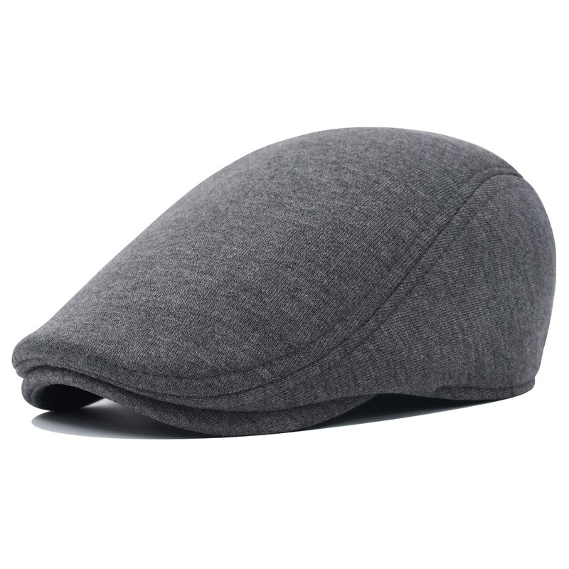 BOTVELA Men 2 Pack Cotton Flat Hat Ivy Cabbie Newsboy