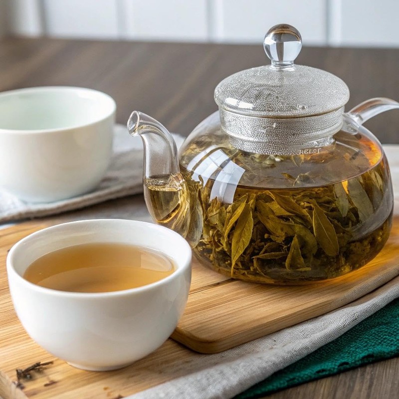 HANDPICK, Green Tea Loose Leaf (255g/9oz) 127 Cups | Non-GMO,