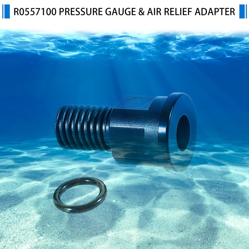 R0557100 Pressure Gauge & Air Relief Adapter Replacement for Select