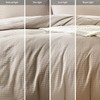 KASYLAN Breathable Duvet Cover Set with Zipper Closure - Waffle