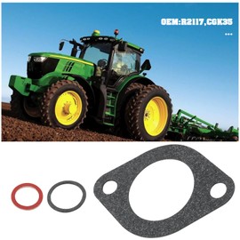 The Lord of the Tools 7 Piece Gasket Kit for Tractor Carburettor R2117 CGK35 Compatible with John Deere A AR AO BDG/DLTX 10 16 34 67 73 107