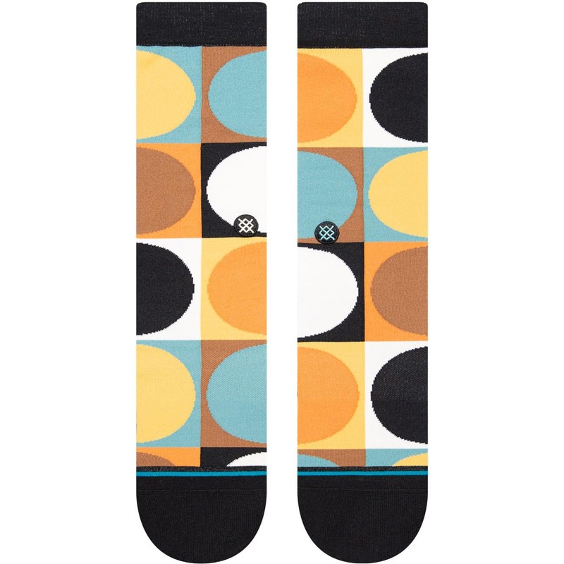 [Stance] Stance Socks POKA POKA A545A23POK WASHED BLACK (Black/L/Men's), Black