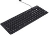Keyboard 108 Key Spanish USB Wired Portable Foldable Quiet Waterproof