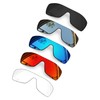 SmartVLT Set of 5 Men's Replacement Lenses for Oakley Batwolf