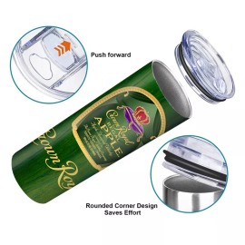 Unbranded 20 Oz Stainless Steel Water Bottle, Insulated Cup with Straw, Hand Wash Only