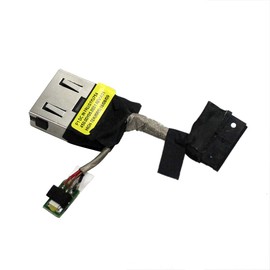 Zahara Laptop DC in Power Jack Wire Cable for Lenovo ThinkPad P1 Gen 1 2 3 4 5 6 / P1 Gen 2 20QT 20QU / P1 Gen 3 20TH 20TJ /P1 Gen 6 21FV 21FW 01YU754 450.0DY05.0001 450.0DY05.0012 450.0DY05.0002