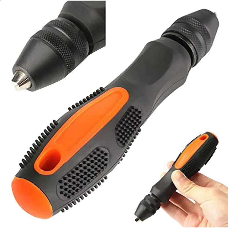 MOLATE Pin Vice, Micro Hand Drill, Compatible with Twist Drill