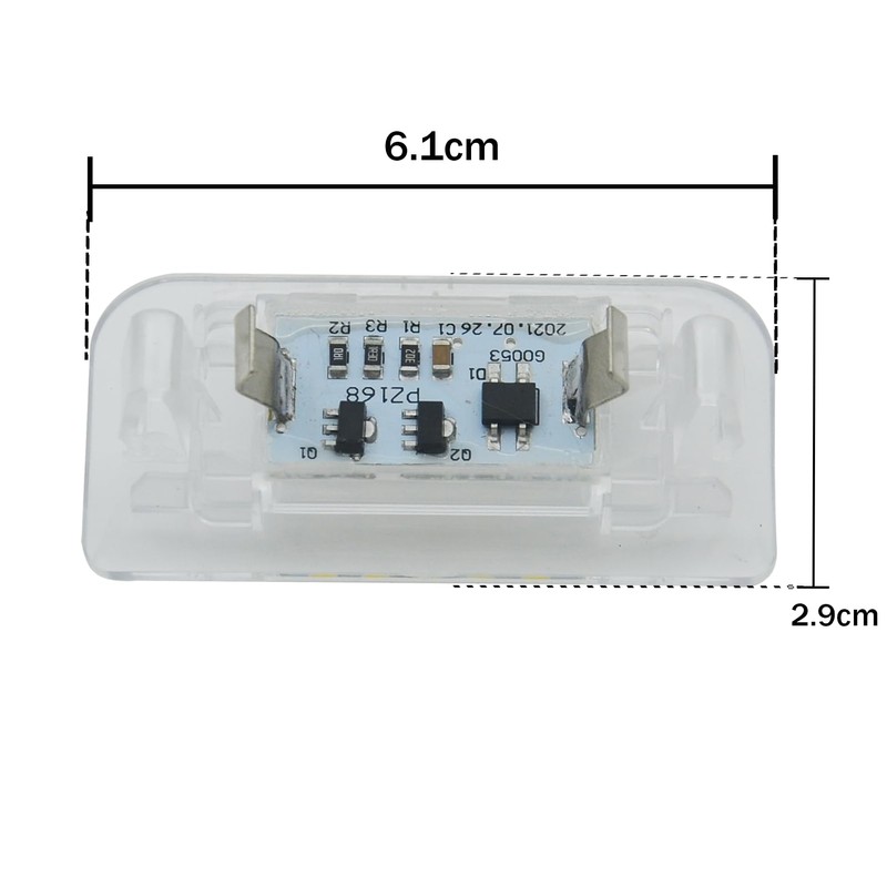 Kalunfex 2 pcs license plate light for W246 W242 B-Class