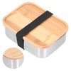 Bento Lunch Box 304 Stainless Steel Secure Bento Boxes with