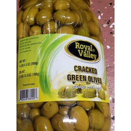 Royal Valley Turkish Style Cracked Green Olive 4.4lb