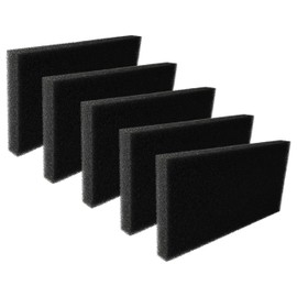 vhbw 5 x Foam Filters Compatible with Gorenje D8666N, D88464N, D8ECO, D 8666 N, D88565N, D8E72, D9565N, D8665N, D8666, D8790EU Tumble Dryer