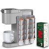STORAGENIE Coffee Pod Holder Side Mount K Cup Pods Dispenser