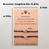 Sdopbinbin Dog Paw Print Bracelet Gift for Women Men -