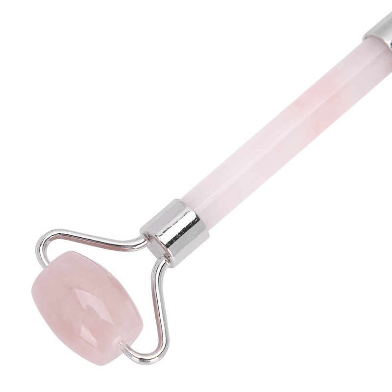 Rose Quartz Face Roller Massager Facial Lifting Tightening Roller Gua