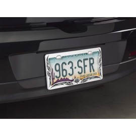 Bell Automotive 22-1-46163-8 Universal Tribal Design License Plate Frame