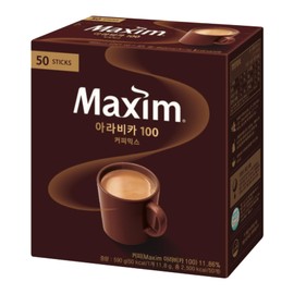 Instant Coffee Maxim Mocha Gold Mild Coffee Mix, 12g x 50 Sticks (50T, Arabica 100 Coffee Mix)