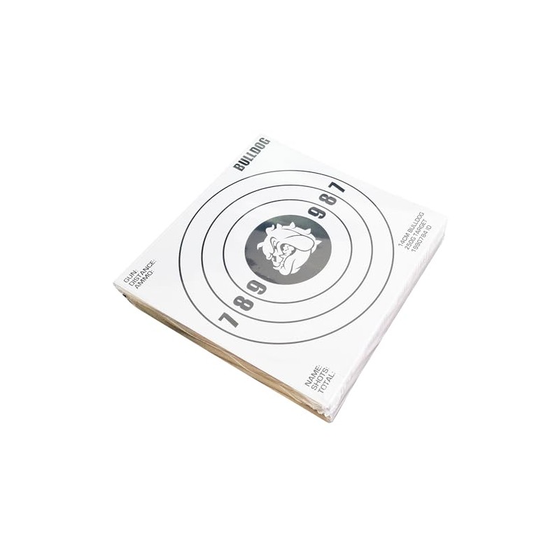 14cm Card Targets Air Rifle Pistol Shooting Target Paper Thick