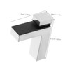 Operitacx 2pcs Adjustable Glass Shelf Brackets Supports for Thickness Stable