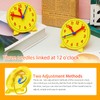 Henoyso 6 Pcs Teaching Clock for Kids to Learning Telling