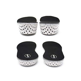 HappyStep Full Length Memory Foam Height Increase Insoles for Men Size 5-10 (1 Pair 2cm + 1 Pair 4cm)