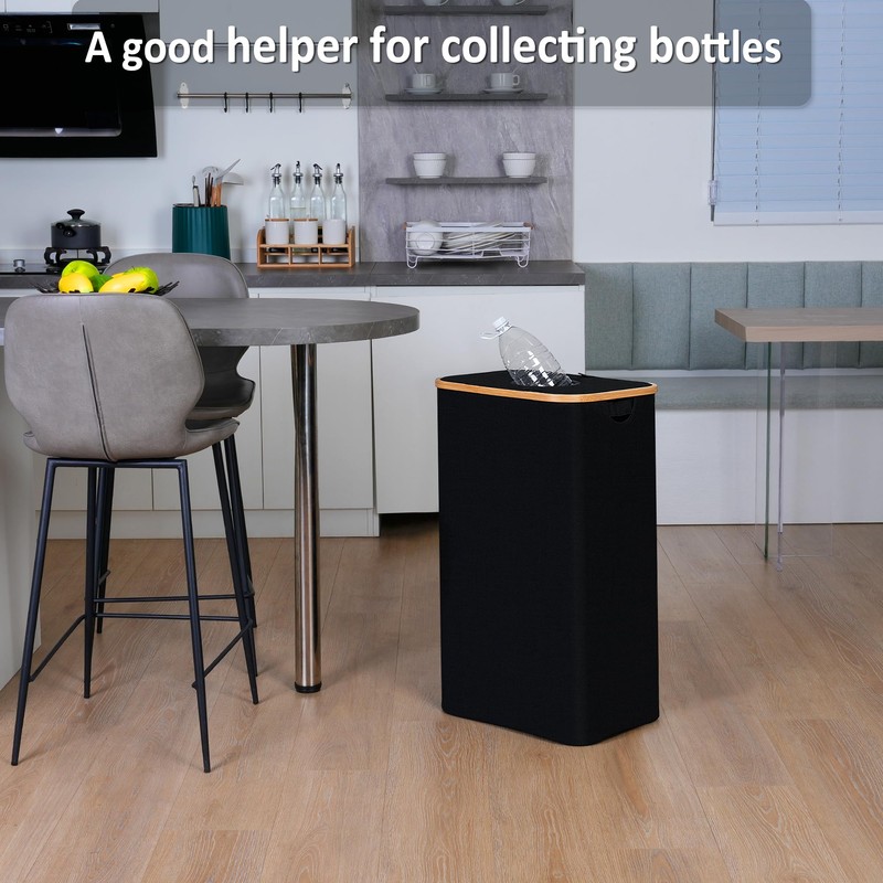 iEGrow 29 Gallons Recycling Bins for Kitchen, Indoor Recycle Bins