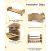 Pulchrum Wooden Egg Holder, 3 Layer Fresh Egg Holder Countertop,