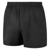 DiULi Men's Sports Shorts with Zip Pockets, Black, XL