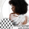 Minisentials Esponja Africana Auténtica Nudos Exfoliante Baño Tipo Lufa Afro