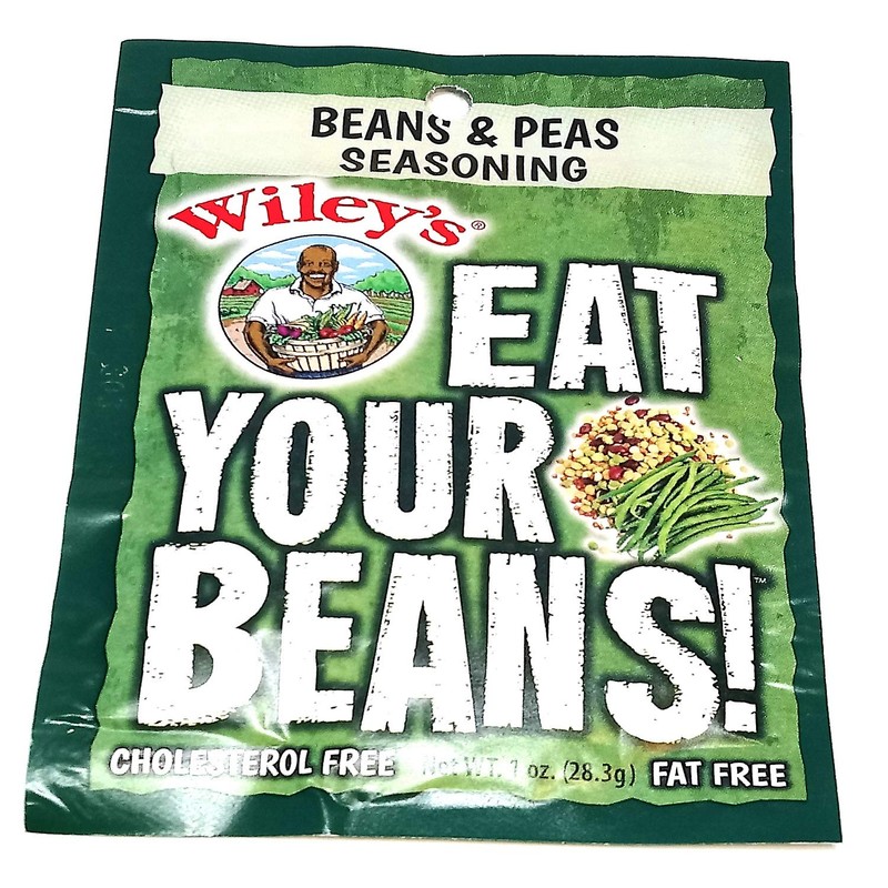 Wiley's Beans and Peas Seasonings -6 (SIX) Packets