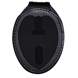 Perfect Fit Belt Clip Badge Holder with Pocket and Chain for Phoenix Detective (Cutout DK396)