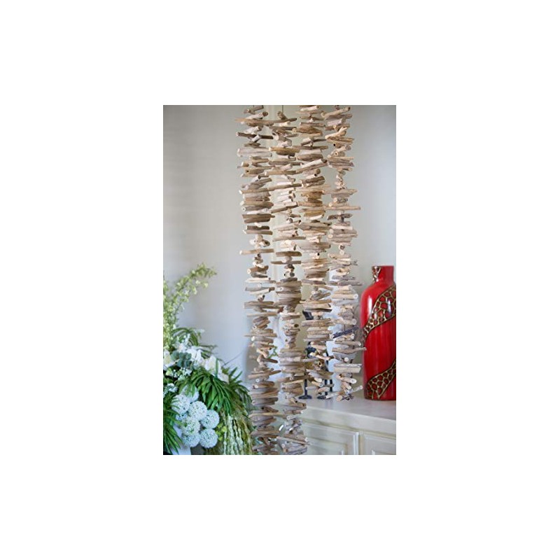 Natural Weathered Drift Wood Garland Decor (6ft)