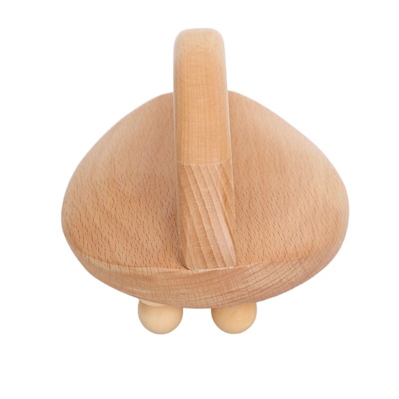 Wooden Body Massage Brush Muscle Relaxation Smoothing Beads Meridian Guasha