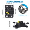 GLOSO Circuit Breaker E92 Manaul Reset, Waterproof IP67 Marine Auto