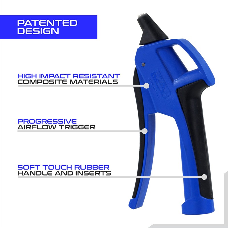 GAV 5000 Series Compressed Air Blow Gun with Stainless Steel