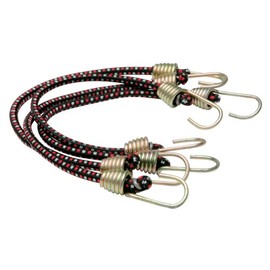 RoadPro RPJS-10 10" Stretch Cord with Metal Hook - 4 Pack
