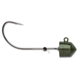 VMC Swinging Ned Rig Jig Head Green Pumpkin 7g Pack of 3
