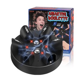 HIMM Electric Shocking Lie Detector, Finger Lie Detector Test Polygraph Game Finger Shock Truth Or Dare Party Game Novelty Drinking Game Analyzer Consoles Gifts for Kids and Adults