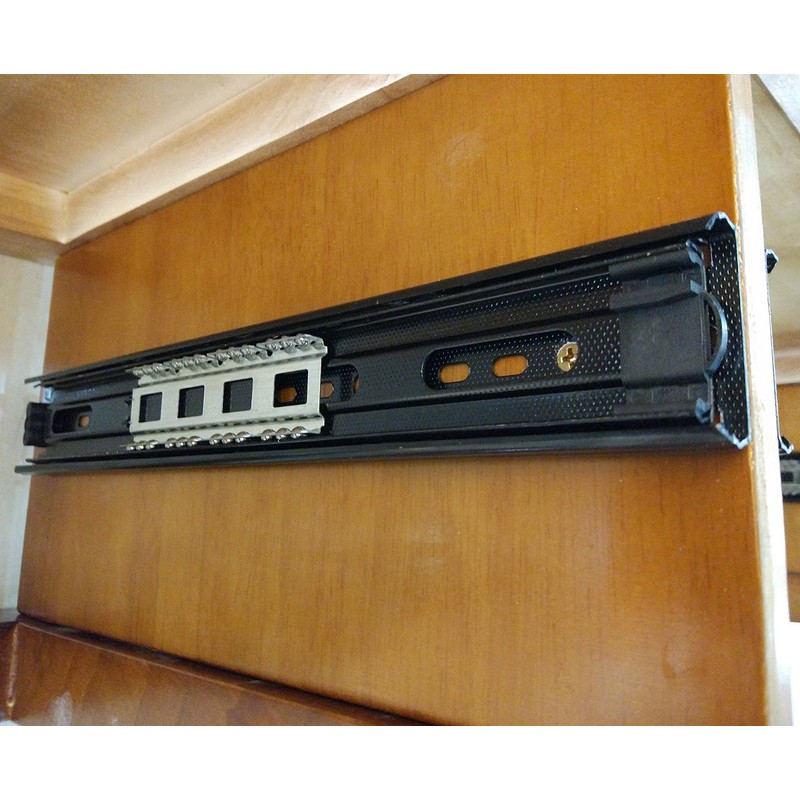 Btibpse Drawer Slide 10 Inch Ball Bearing Full Extension Slide