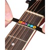 KGDUYC 4pcs Guitar Fingerboard Sheet Music Stickers, Fingerboard Guitar Neck
