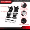 Rear Leaf Spring Shackles Hanger Brackets Repair Kit for Ford