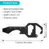 Cobee Keychain Bottle Opener Multi Tool, 2 Pieces 6 in