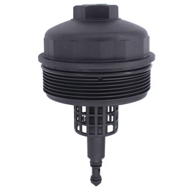 Oil Filter Cap Oil Filter Housing Cover Trim Cap for 3 Series E36 E46 5 Series E39 E60 7 Series E38 E65 X3 E83 F25 X5 E53 Z3 E36 Z4 E85 Cabriolet Compact Coupe Touring Roadster 11421744000