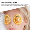 Beavorty 3pcs Ice Bags Lemon Gel Cold Eye Compress Reusable