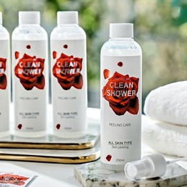 클린샤워 때혁명 바디 스크럽 때비누 필링젤 얼굴 등 피부 각질 제거제 Clean Shower Peeling Revolution Body Scrub Peeling Soap Gel Exfoliator for Face and Skin Dead Skin Cell Remover