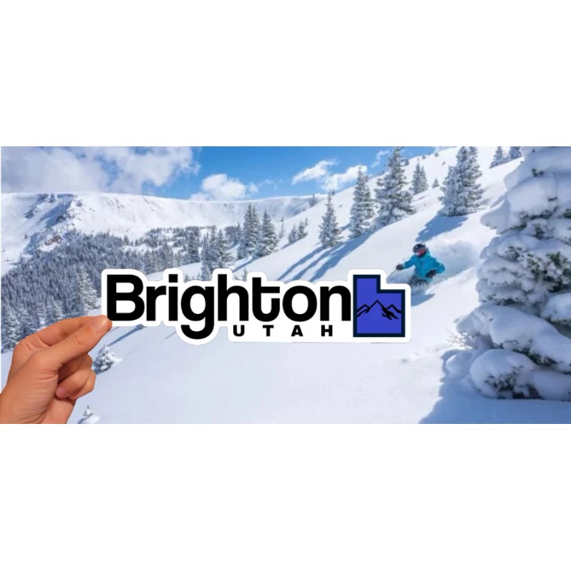 Brighton, Utah Brighton - Utah - Ski Resort Stickers
