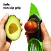 OXO Good Grips Rebanadora de aguacate 3 en 1, verde